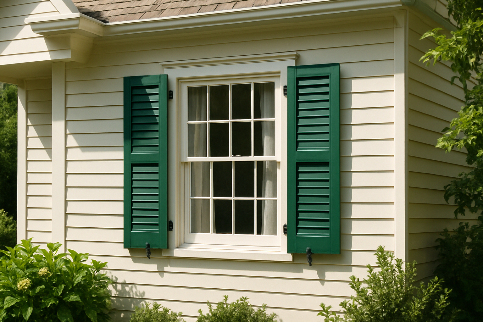 You are currently viewing Green Window Shutters for Your Home