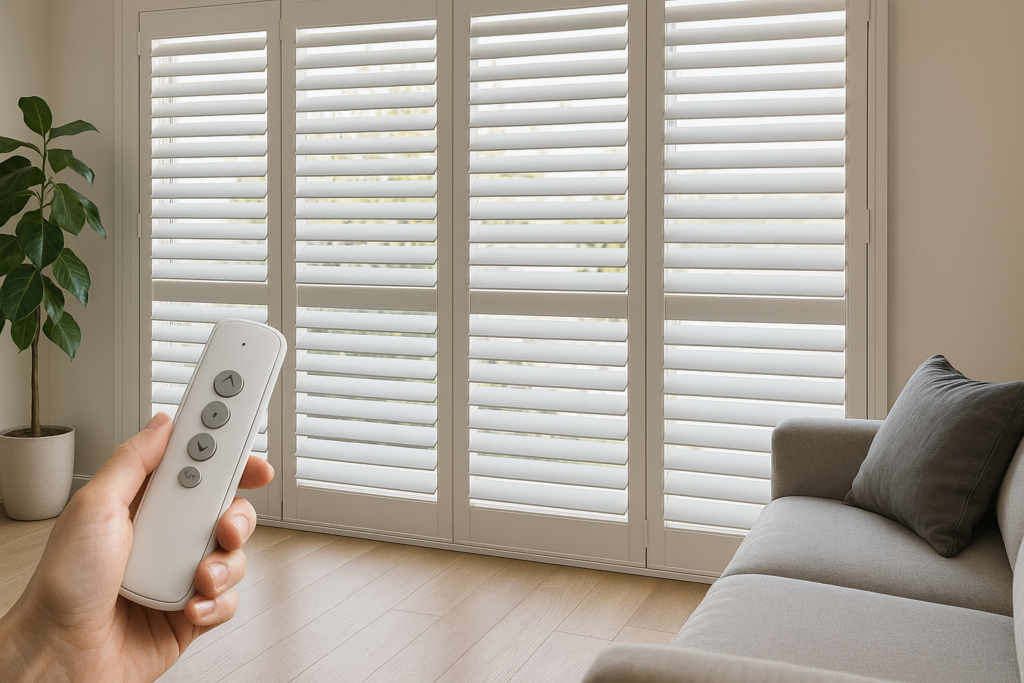 Read more about the article Stylish Motorized Window Shutters Explained