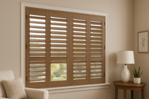 Read more about the article Style Your Windows with Faux Wood Shutters